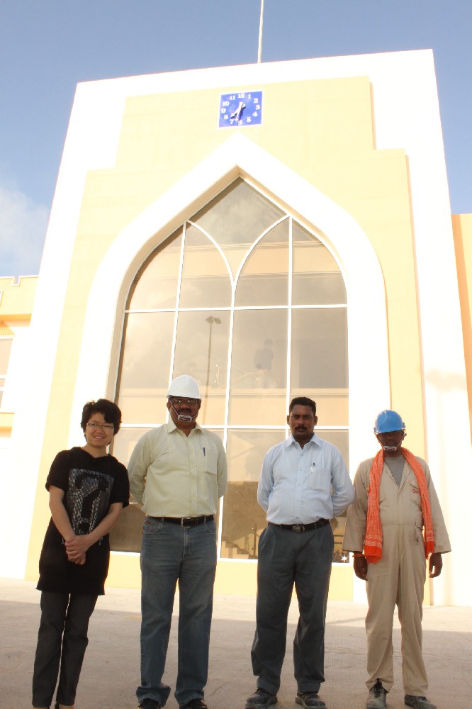 oman building clock